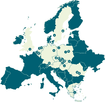 Mapa – pražírny v adventním kalendáři