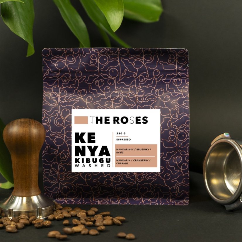 Kenya Kibugu Washed AA SL28, SL34, Batian - Espresso - Hmotnost: 250 g