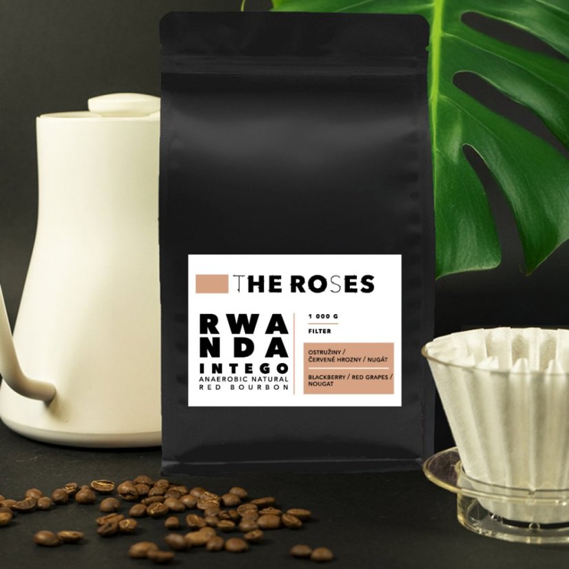 Rwanda Intego Anaerobic Natural Red Bourbon Filter - Weight: 250 g