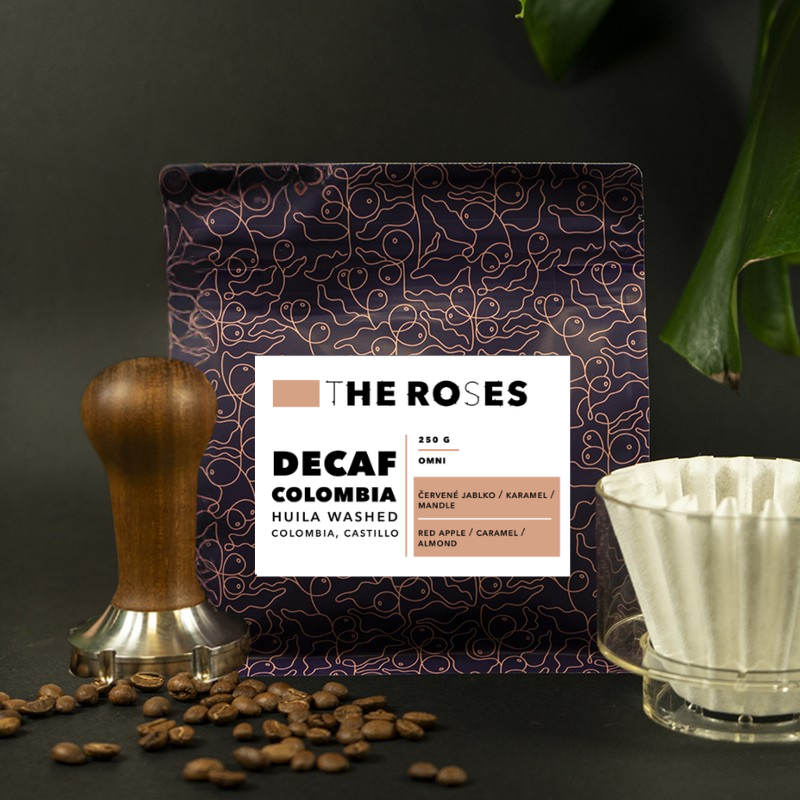 DECAF Colombia Huila Washed EA Sugarcane - Omni - Weight: 250 g