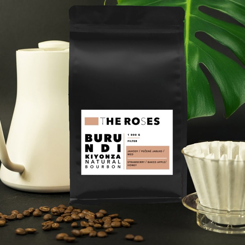 Burundi Kiyonza Natural Bourbon Filter - Hmotnost: 250 g