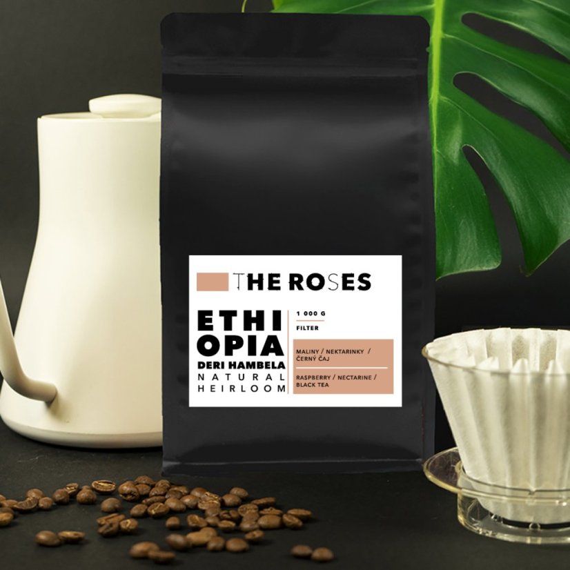 Ethiopia Deri Hambela Natural Heirloom - Filter - Hmotnost: 250 g
